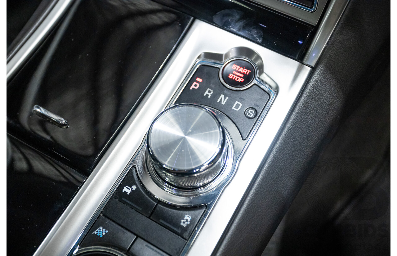 1/2013 Jaguar XF 3.0 SV6 Luxury MY13 4d Sedan Ultimate Black Metallic Supercharged V6 3.0L