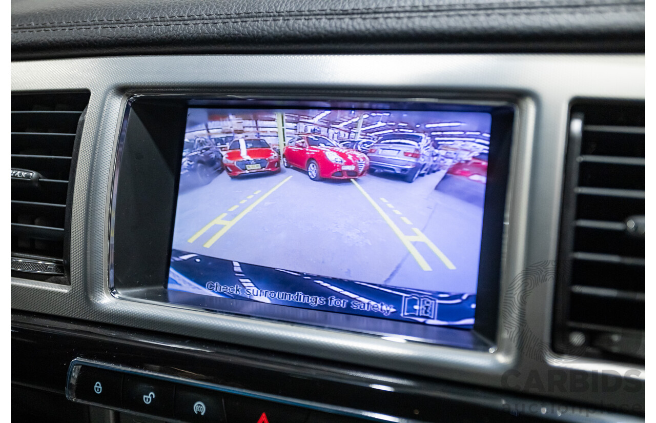 1/2013 Jaguar XF 3.0 SV6 Luxury MY13 4d Sedan Ultimate Black Metallic Supercharged V6 3.0L