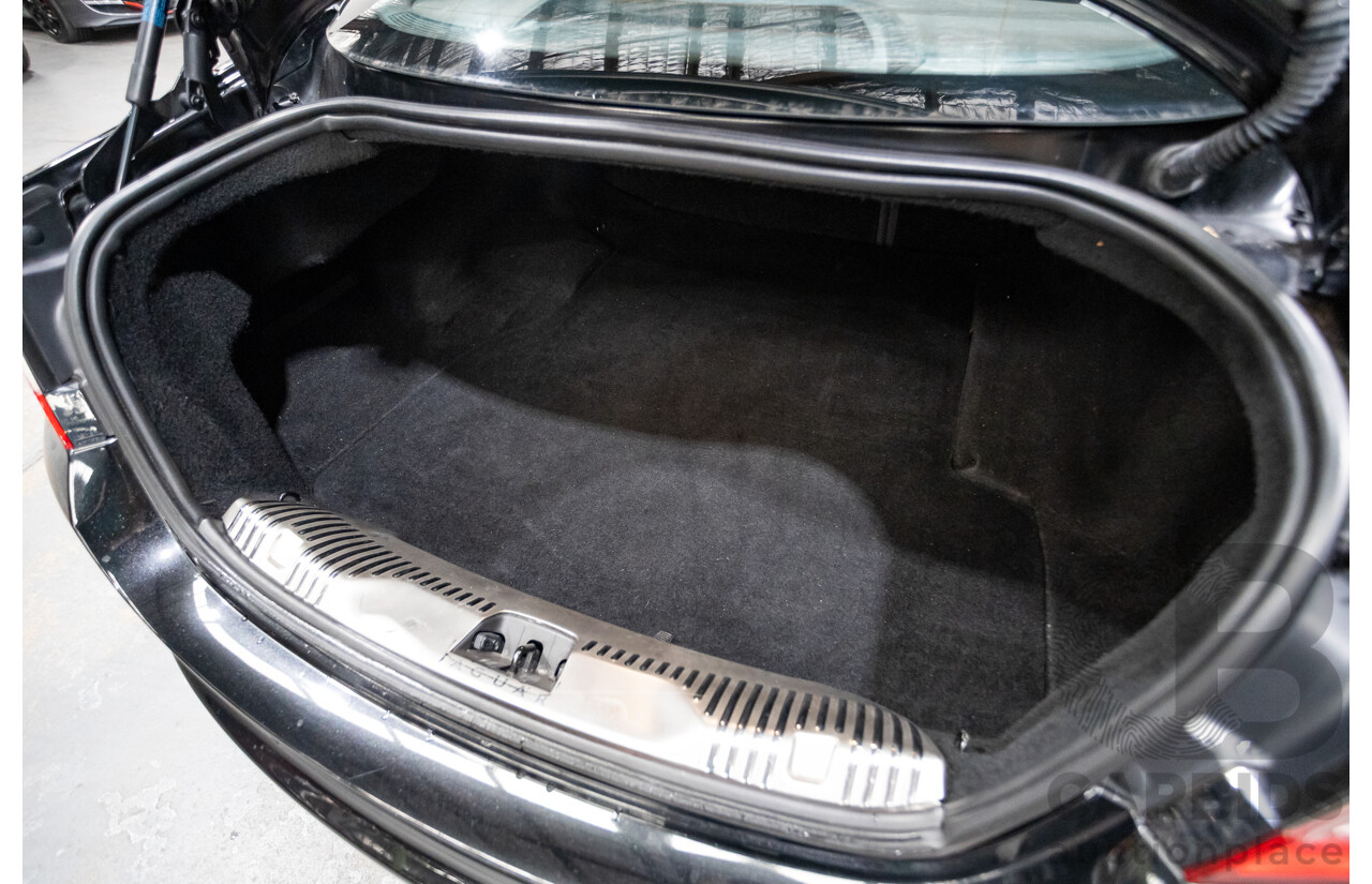 1/2013 Jaguar XF 3.0 SV6 Luxury MY13 4d Sedan Ultimate Black Metallic Supercharged V6 3.0L