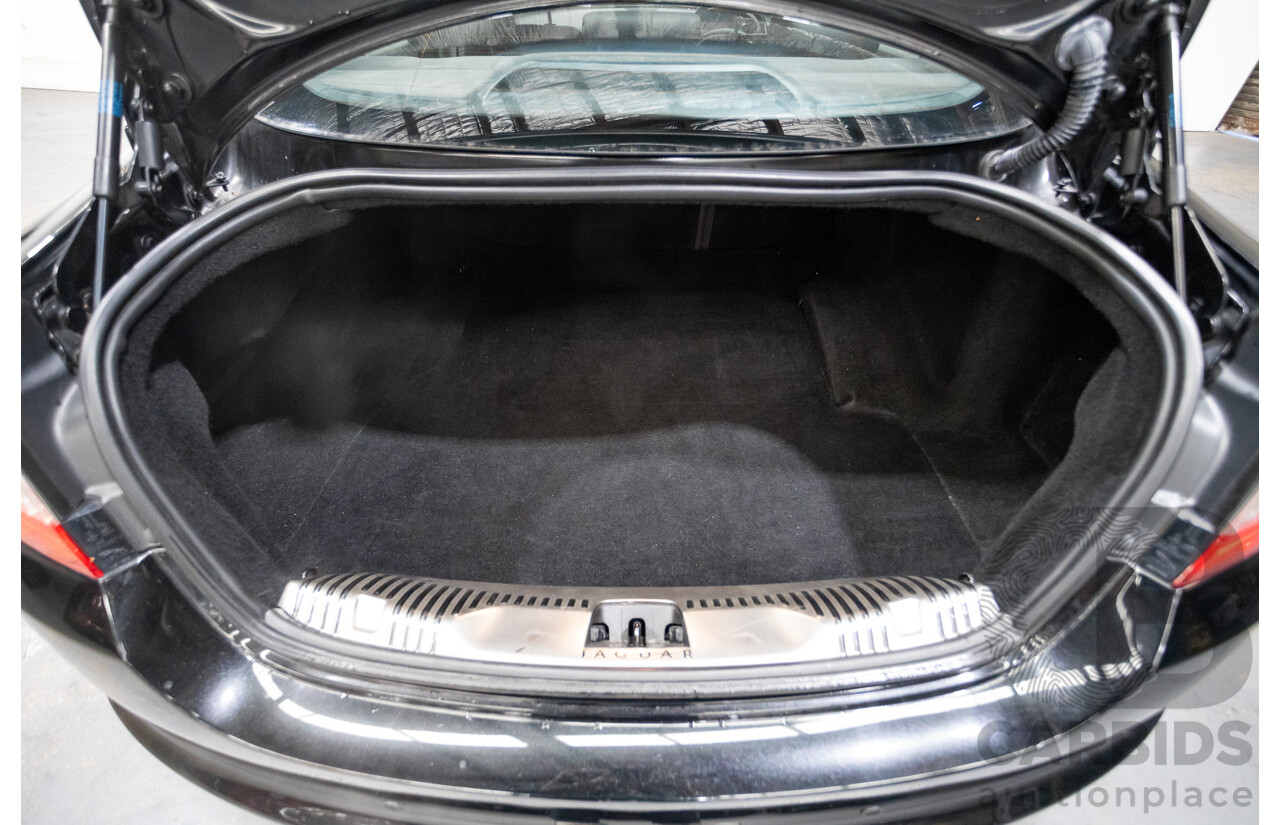 1/2013 Jaguar XF 3.0 SV6 Luxury MY13 4d Sedan Ultimate Black Metallic Supercharged V6 3.0L