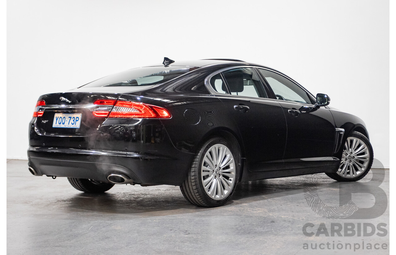 1/2013 Jaguar XF 3.0 SV6 Luxury MY13 4d Sedan Ultimate Black Metallic Supercharged V6 3.0L
