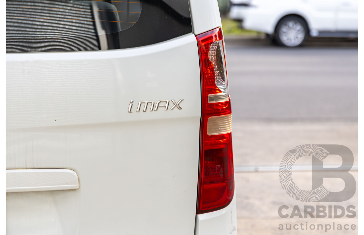 9/2011 Hyundai iMax TQ MY11 4d Wagon Creamy White Turbo Diesel 2.5L - 8 Seater