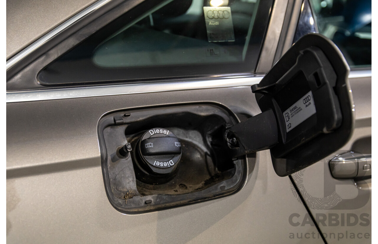 3/2012 Audi A6 3.0 TDi S-Line Quattro 4GL 4d Sedan Dakota Grey Metallic Turbo Diesel V6 3.0L