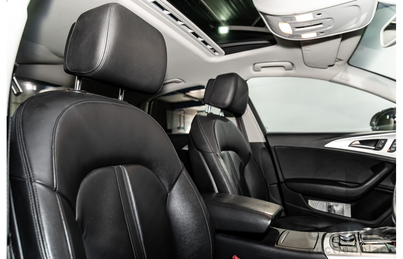 3/2012 Audi A6 3.0 TDi S-Line Quattro 4GL 4d Sedan Dakota Grey Metallic Turbo Diesel V6 3.0L