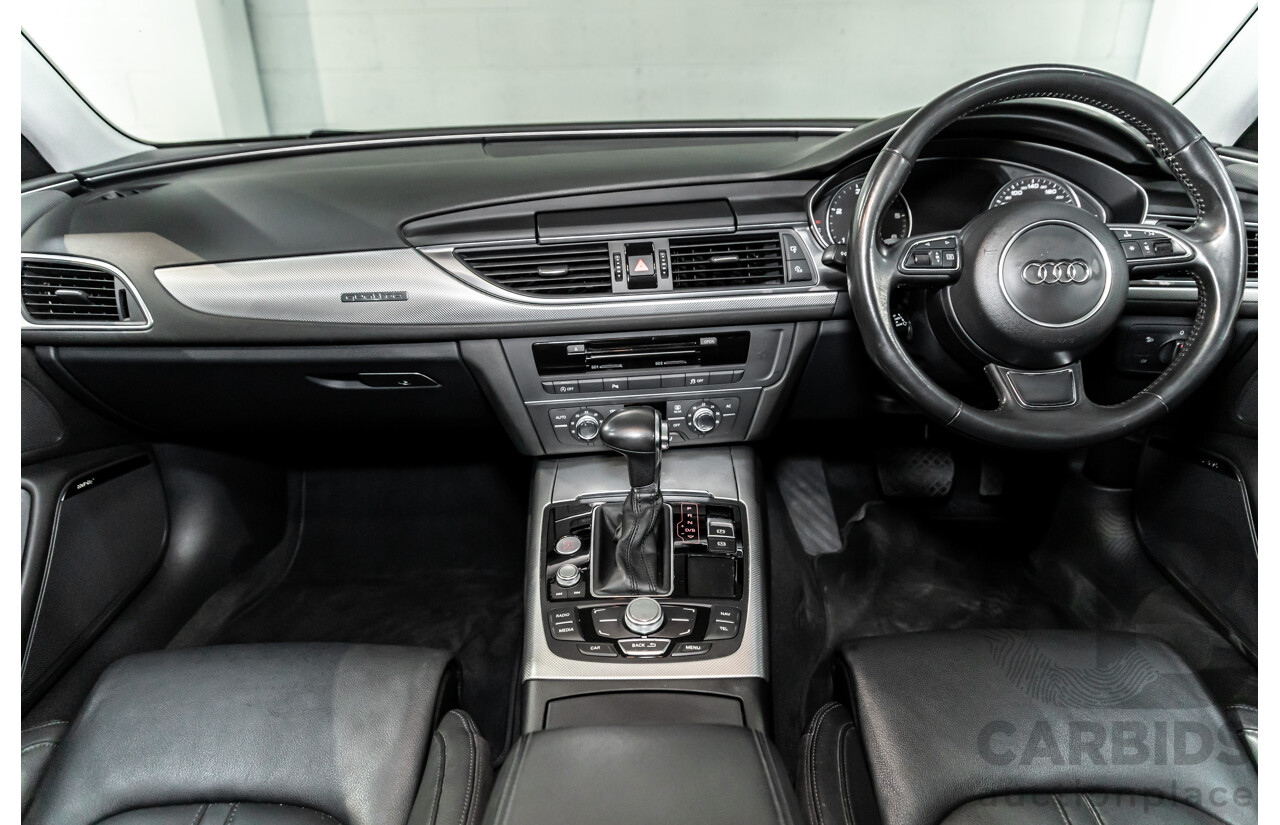 3/2012 Audi A6 3.0 TDi S-Line Quattro 4GL 4d Sedan Dakota Grey Metallic Turbo Diesel V6 3.0L