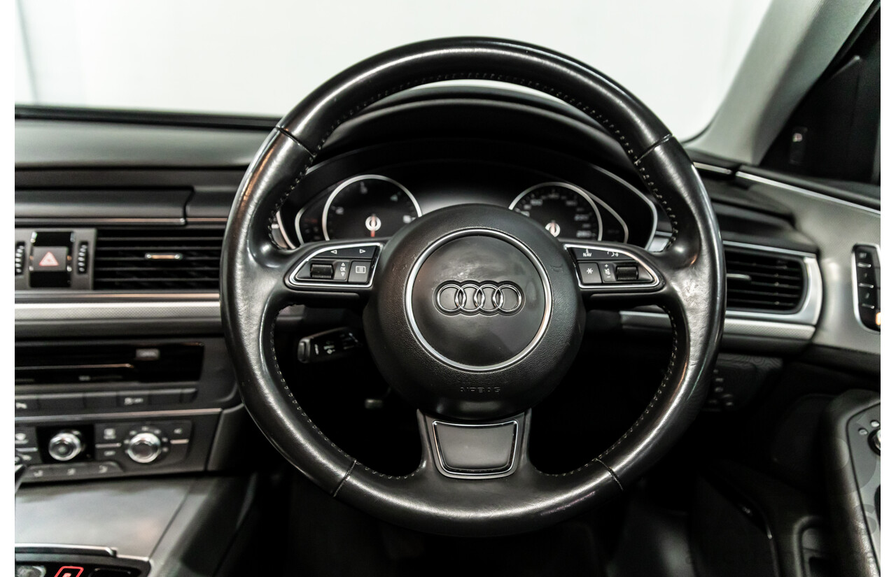 3/2012 Audi A6 3.0 TDi S-Line Quattro 4GL 4d Sedan Dakota Grey Metallic Turbo Diesel V6 3.0L