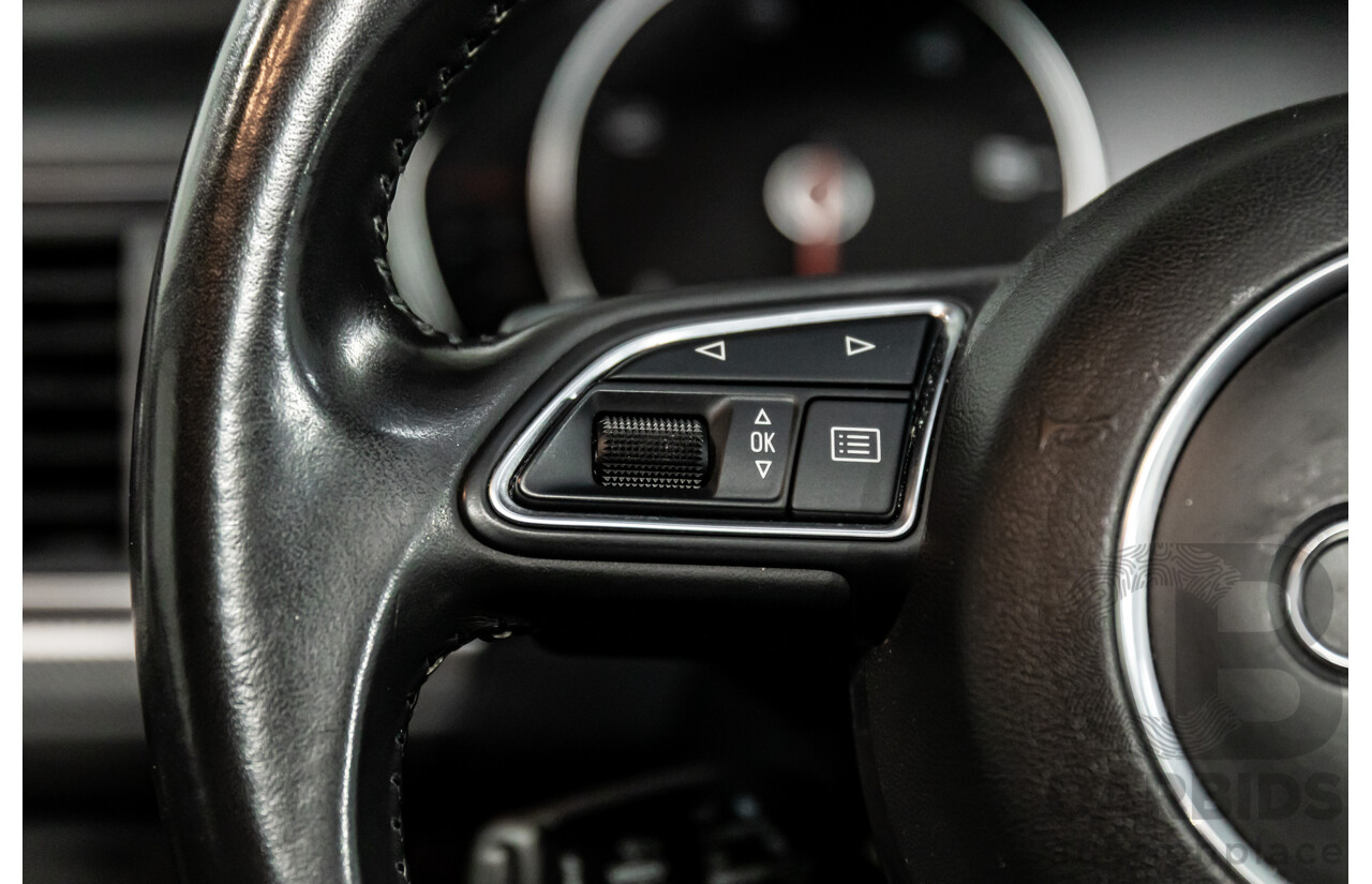 3/2012 Audi A6 3.0 TDi S-Line Quattro 4GL 4d Sedan Dakota Grey Metallic Turbo Diesel V6 3.0L