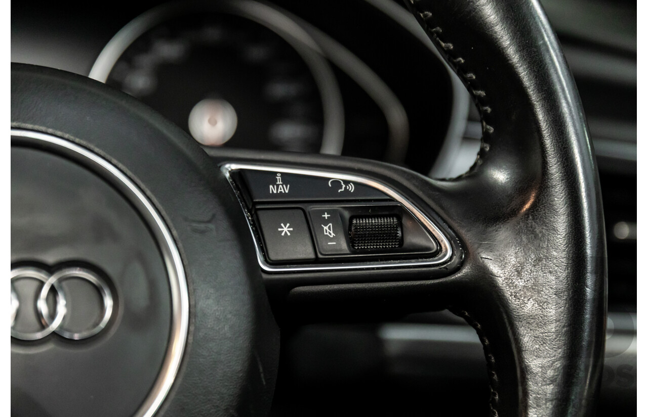 3/2012 Audi A6 3.0 TDi S-Line Quattro 4GL 4d Sedan Dakota Grey Metallic Turbo Diesel V6 3.0L