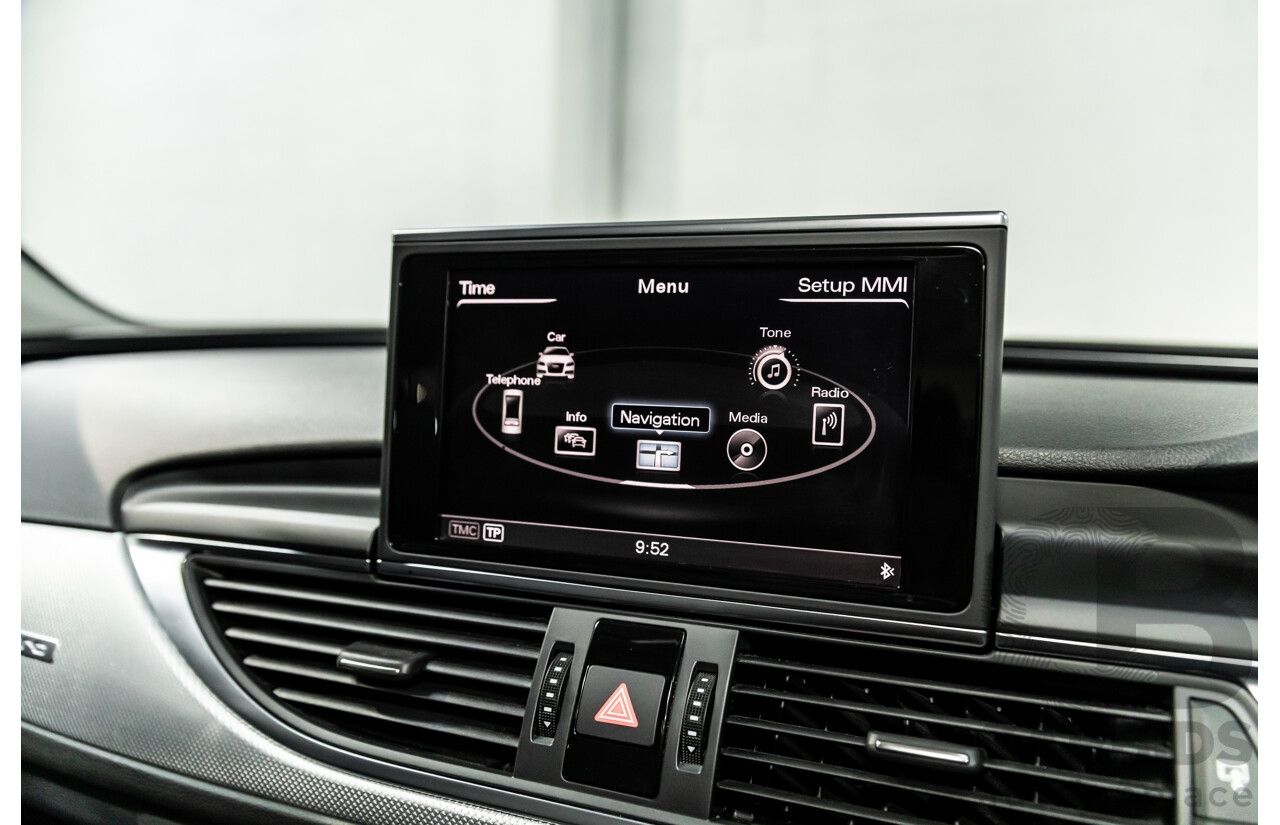 3/2012 Audi A6 3.0 TDi S-Line Quattro 4GL 4d Sedan Dakota Grey Metallic Turbo Diesel V6 3.0L