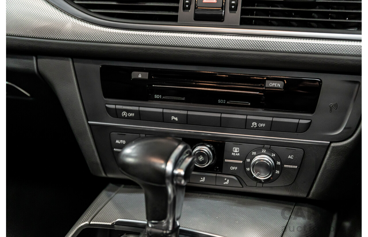 3/2012 Audi A6 3.0 TDi S-Line Quattro 4GL 4d Sedan Dakota Grey Metallic Turbo Diesel V6 3.0L