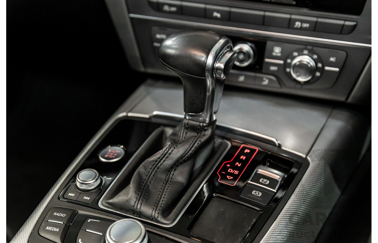 3/2012 Audi A6 3.0 TDi S-Line Quattro 4GL 4d Sedan Dakota Grey Metallic Turbo Diesel V6 3.0L