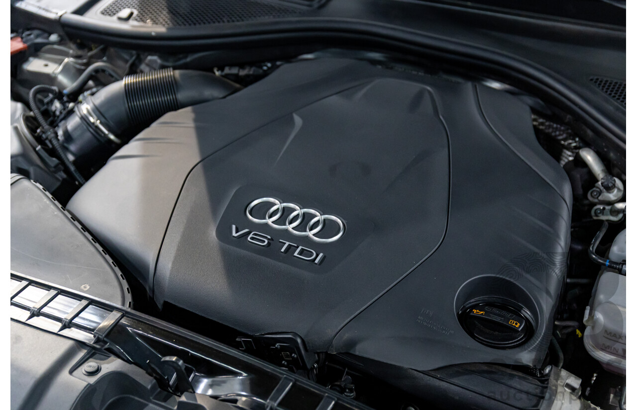 3/2012 Audi A6 3.0 TDi S-Line Quattro 4GL 4d Sedan Dakota Grey Metallic Turbo Diesel V6 3.0L