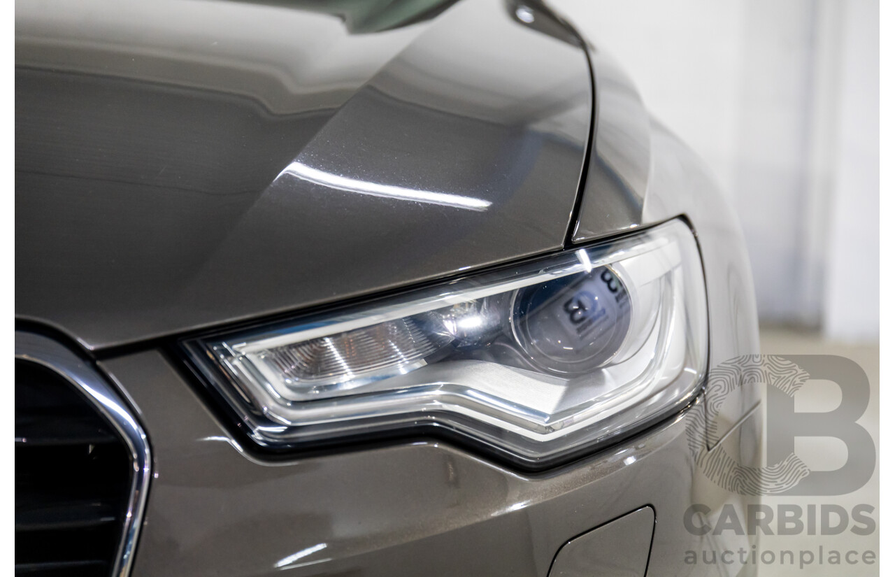 3/2012 Audi A6 3.0 TDi S-Line Quattro 4GL 4d Sedan Dakota Grey Metallic Turbo Diesel V6 3.0L