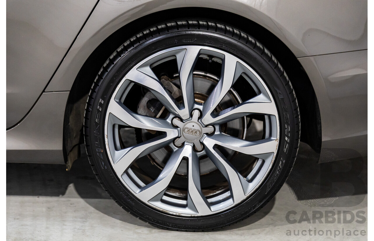 3/2012 Audi A6 3.0 TDi S-Line Quattro 4GL 4d Sedan Dakota Grey Metallic Turbo Diesel V6 3.0L