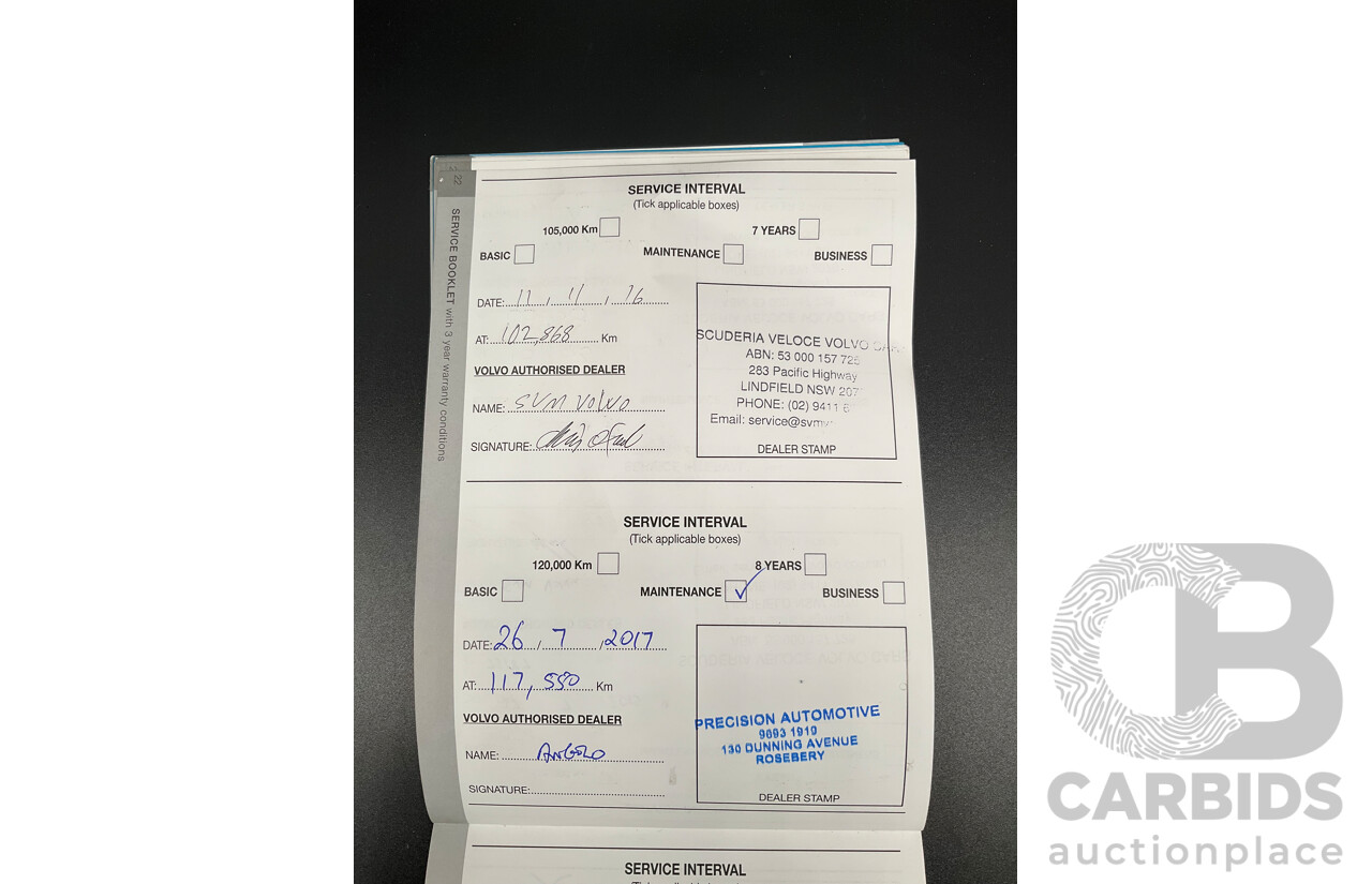 8/2011 Volvo XC60 T5 (FWD) DZ MY12 4d Wagon Ice White Turbo 2.0L