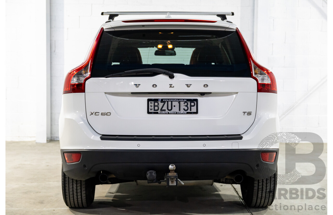 8/2011 Volvo XC60 T5 (FWD) DZ MY12 4d Wagon Ice White Turbo 2.0L