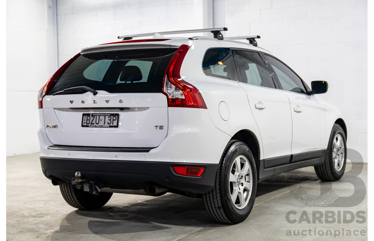 8/2011 Volvo XC60 T5 (FWD) DZ MY12 4d Wagon Ice White Turbo 2.0L