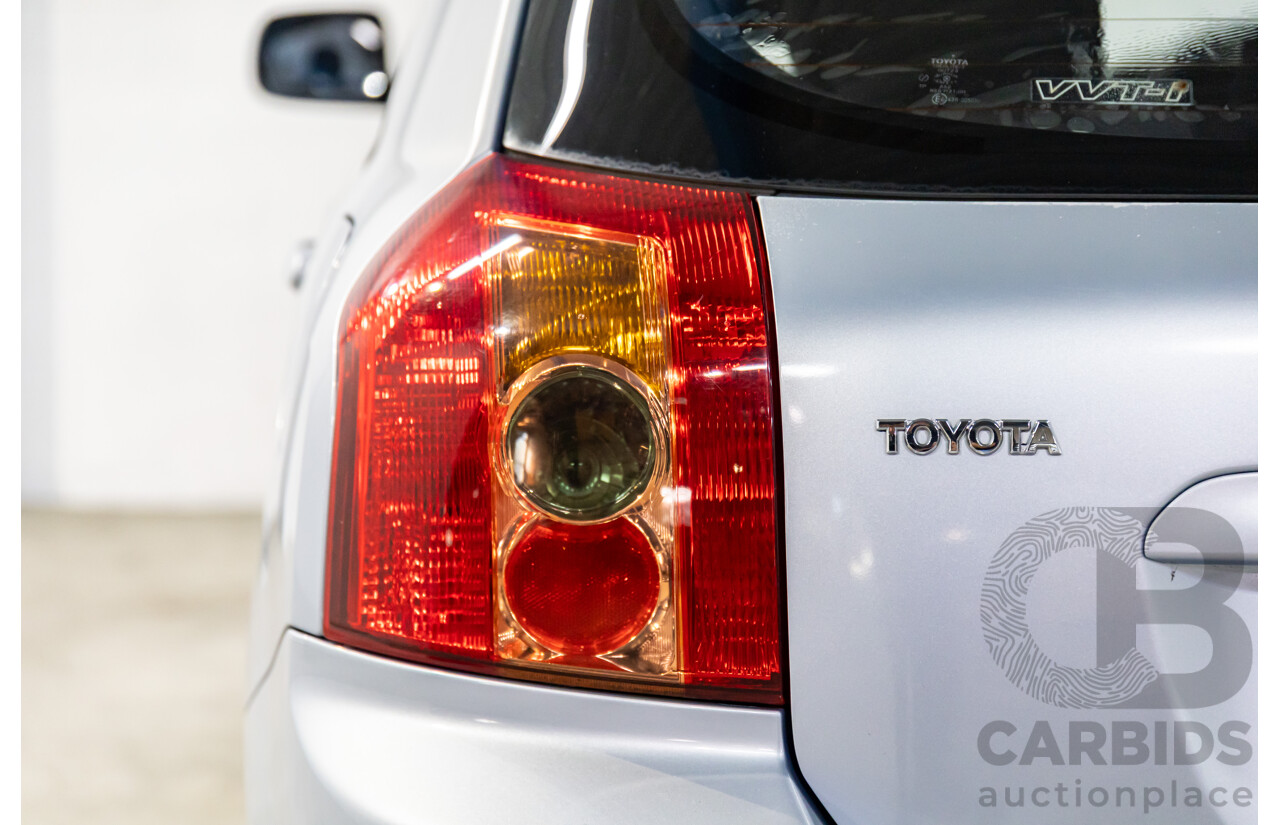 4/2006 Toyota Corolla Conquest Seca ZZE122R MY06 5d Hatchback Noosa Blue Metallic 1.8L