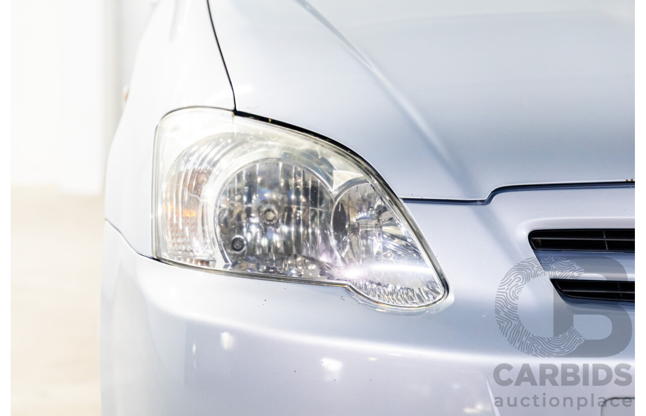 4/2006 Toyota Corolla Conquest Seca ZZE122R MY06 5d Hatchback Noosa Blue Metallic 1.8L