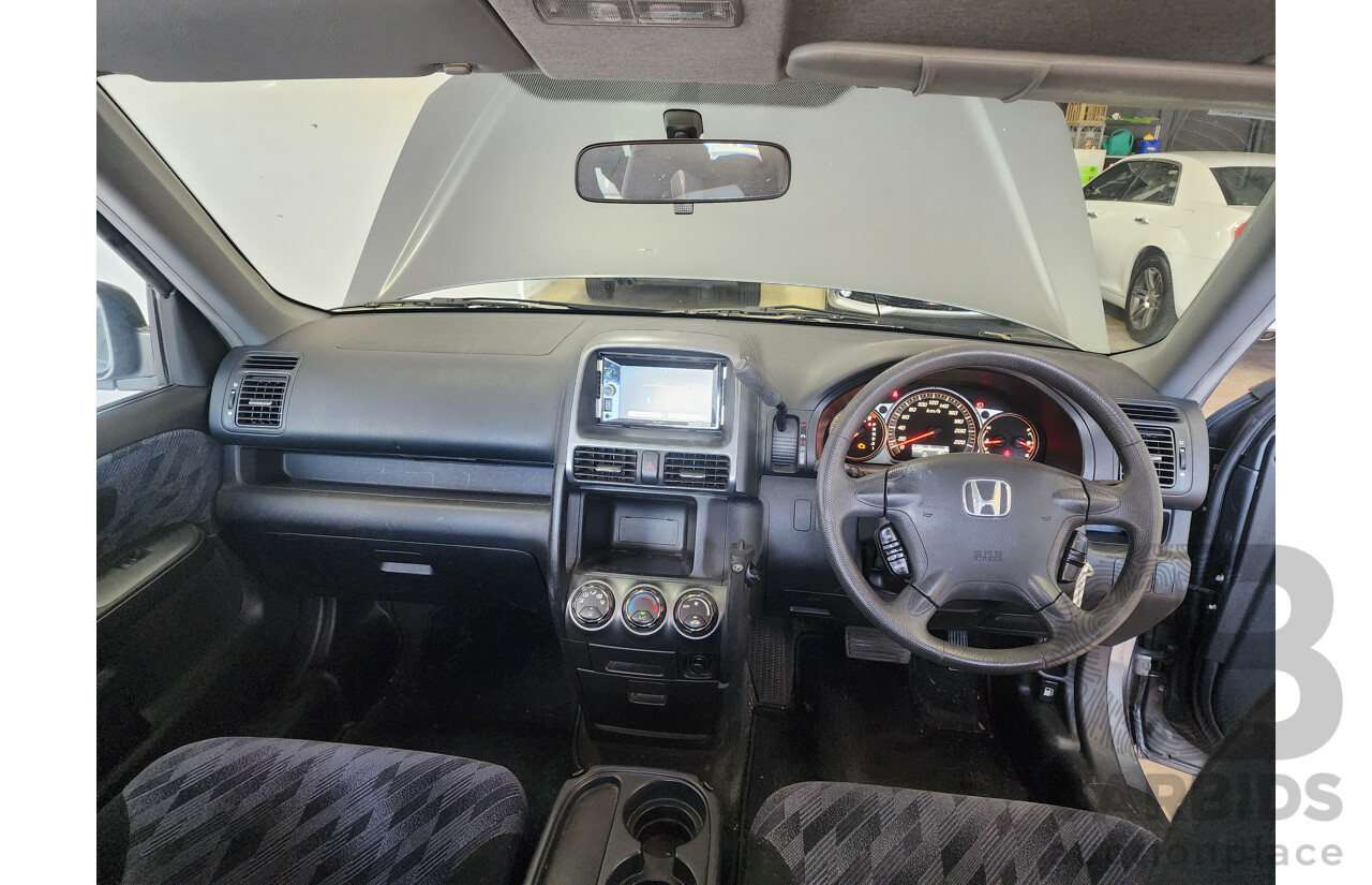 4/2006 Honda CRV (4x4) 2005 UPGRADE 4d Wagon Grey 2.4L