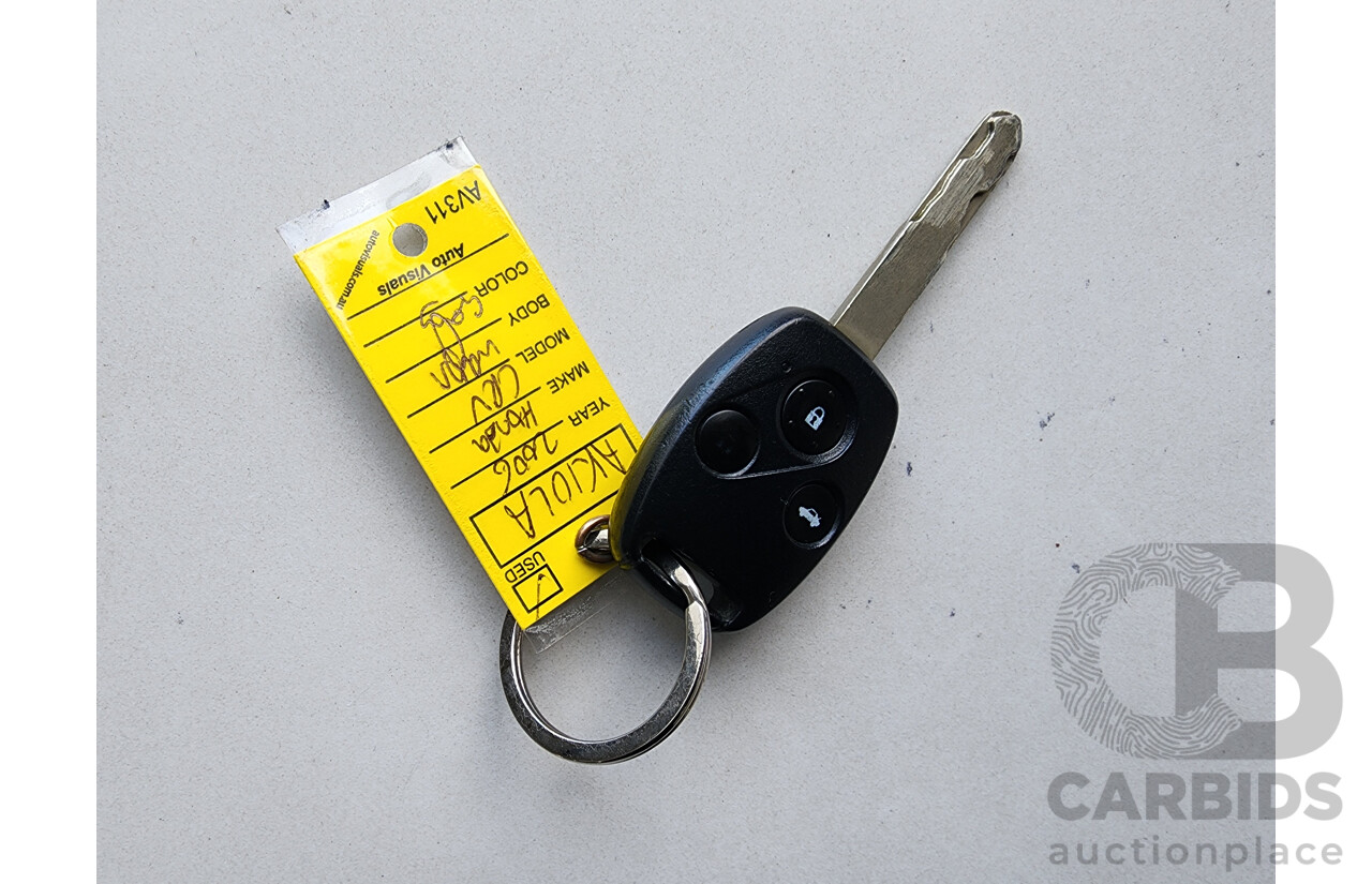 4/2006 Honda CRV (4x4) 2005 UPGRADE 4d Wagon Grey 2.4L