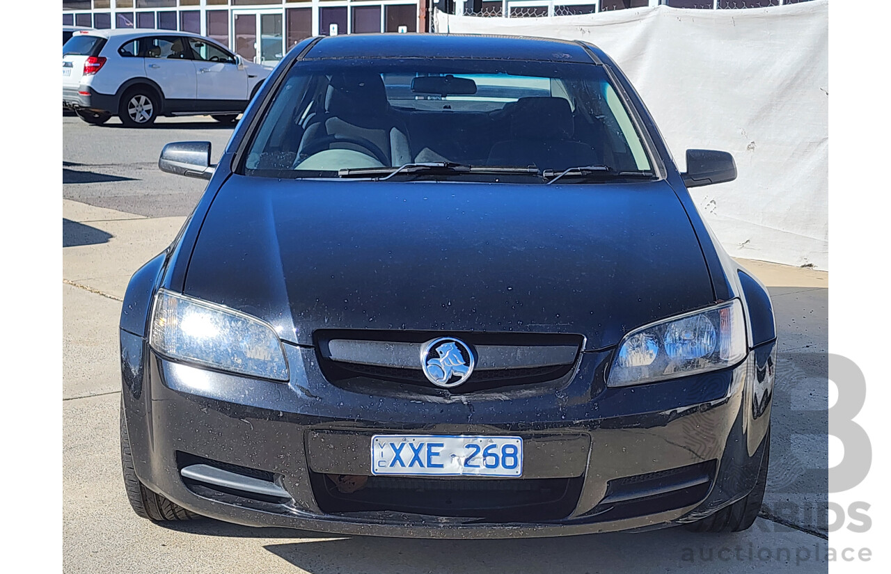 10/2007 Holden Commodore Omega VE 4d Sedan Black 3.6L