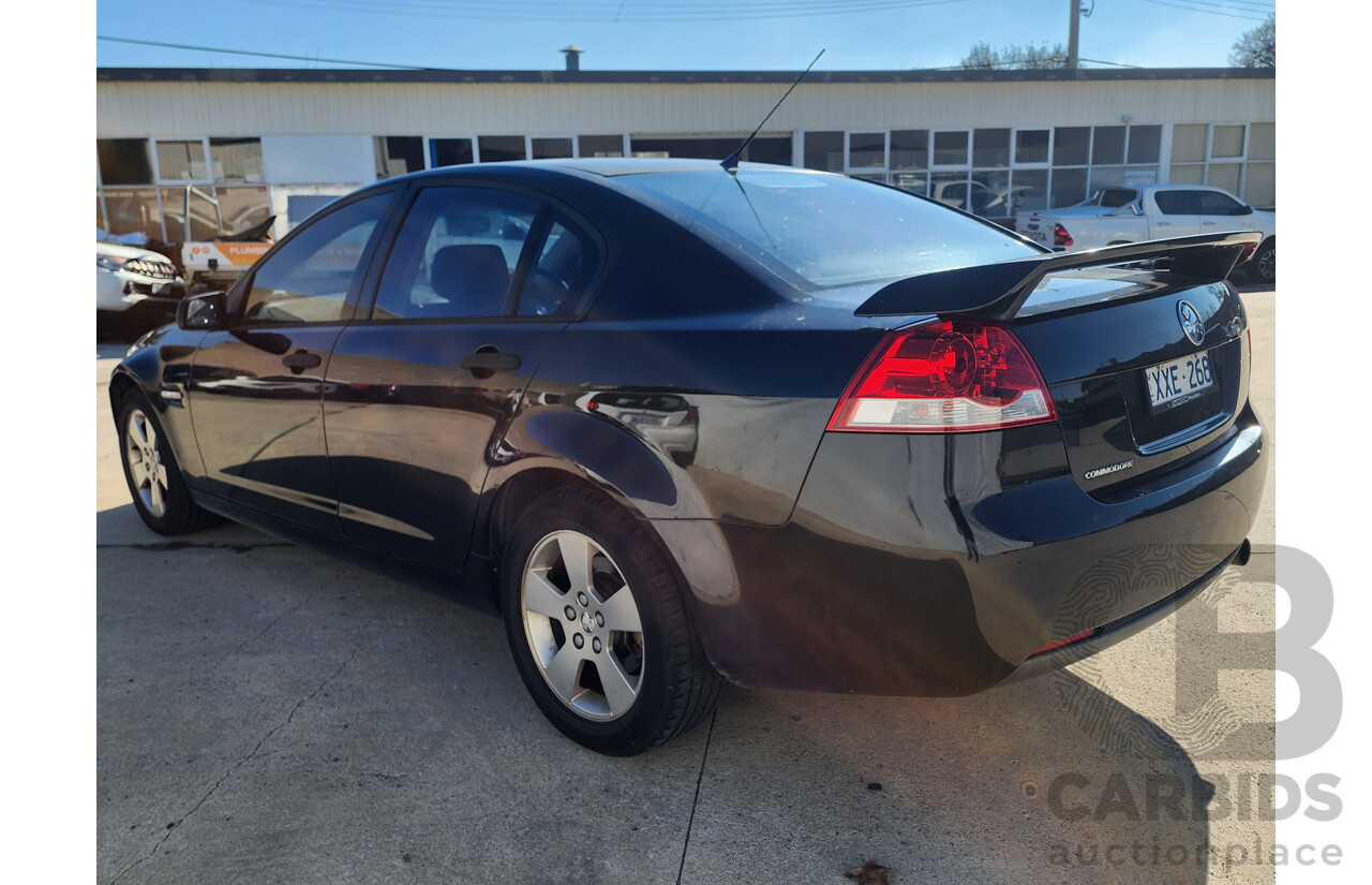10/2007 Holden Commodore Omega VE 4d Sedan Black 3.6L