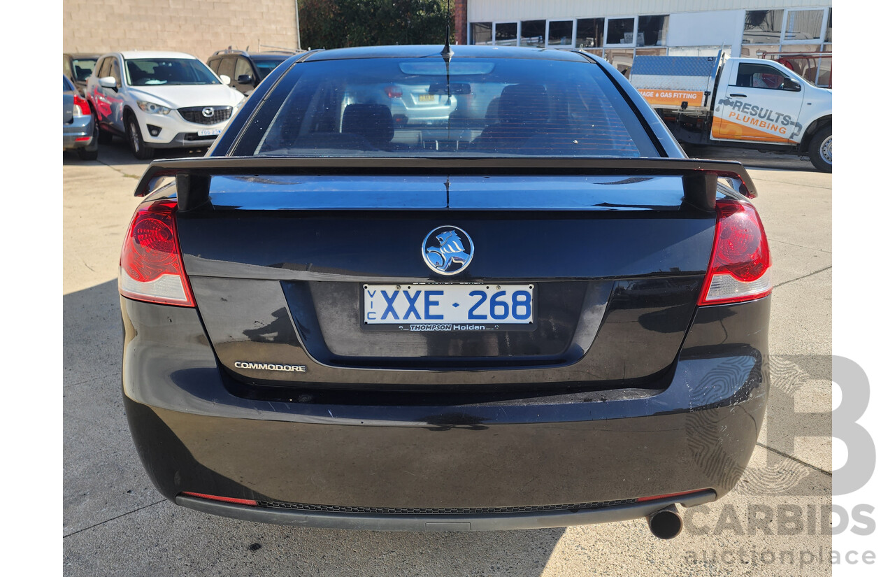 10/2007 Holden Commodore Omega VE 4d Sedan Black 3.6L