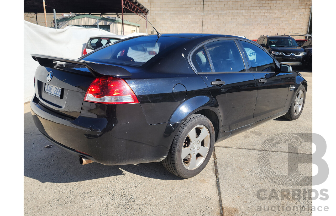 10/2007 Holden Commodore Omega VE 4d Sedan Black 3.6L