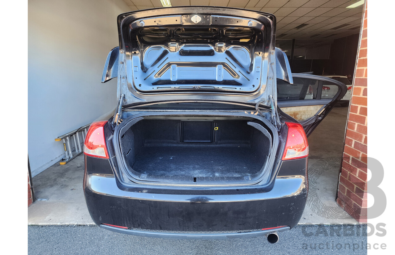 10/2007 Holden Commodore Omega VE 4d Sedan Black 3.6L