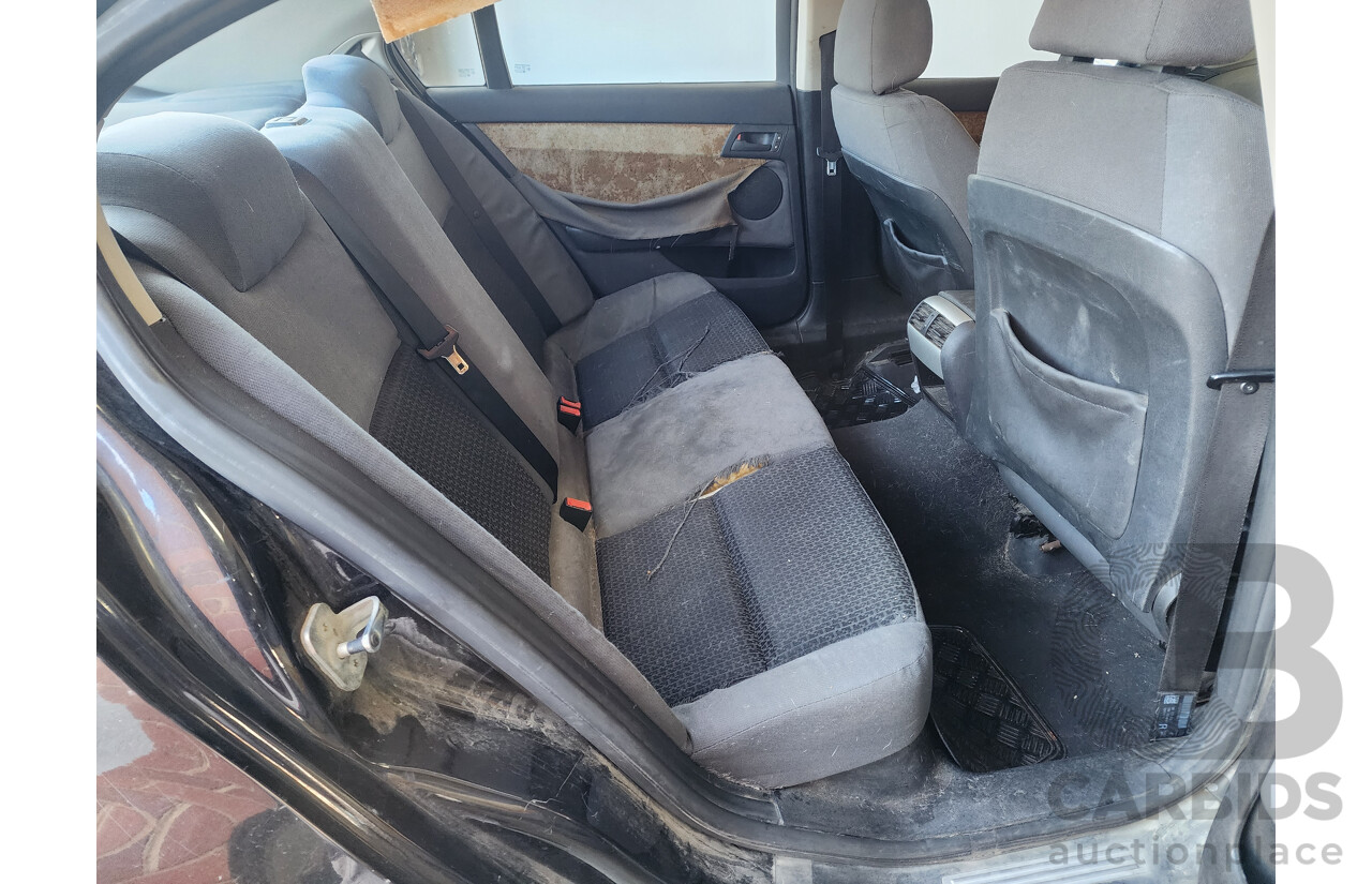 10/2007 Holden Commodore Omega VE 4d Sedan Black 3.6L