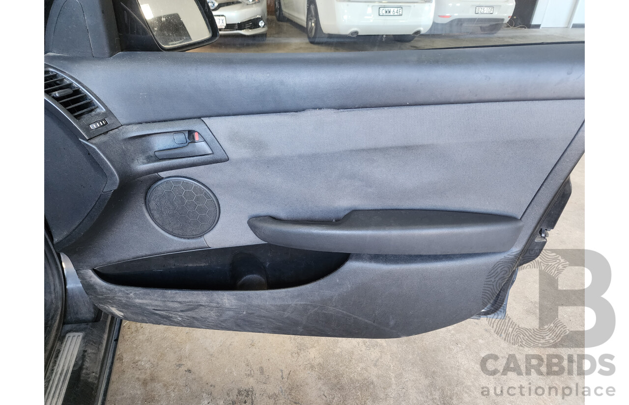 10/2007 Holden Commodore Omega VE 4d Sedan Black 3.6L