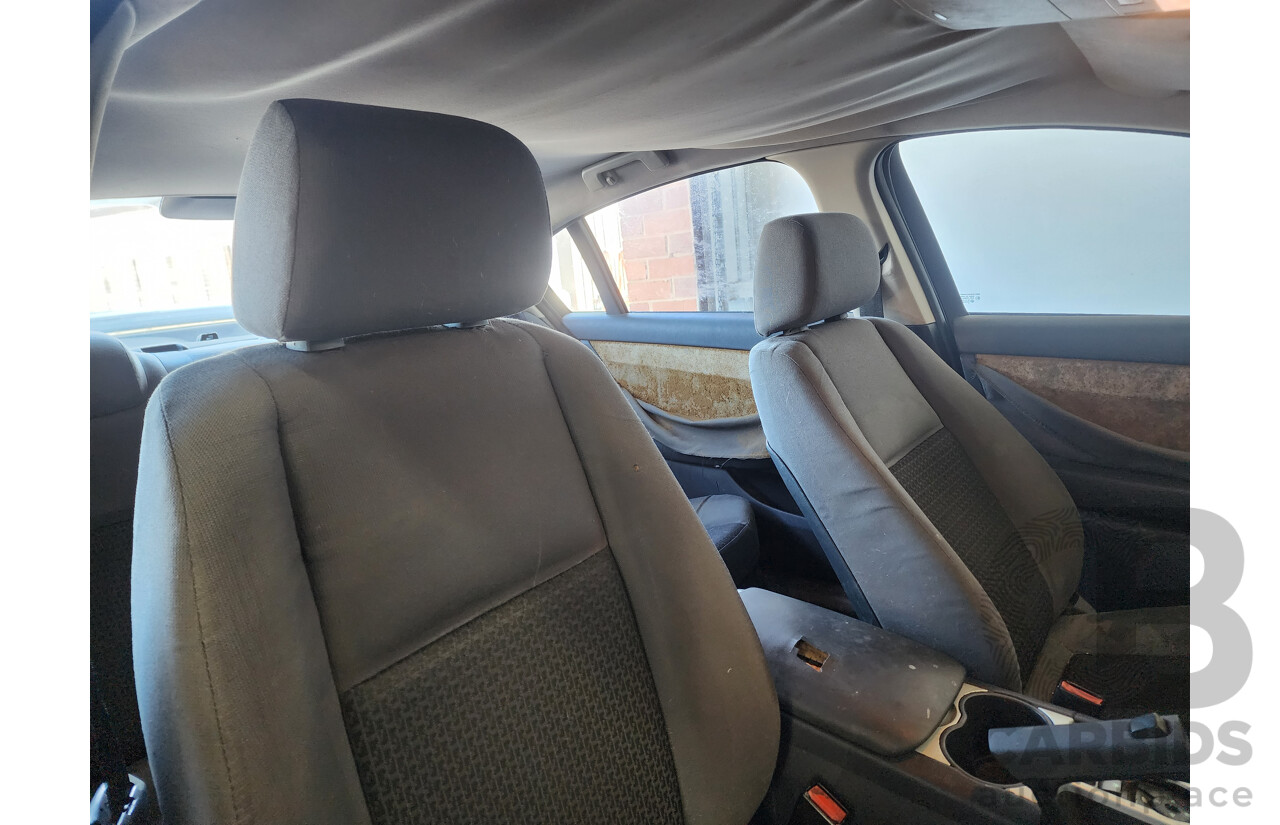 10/2007 Holden Commodore Omega VE 4d Sedan Black 3.6L