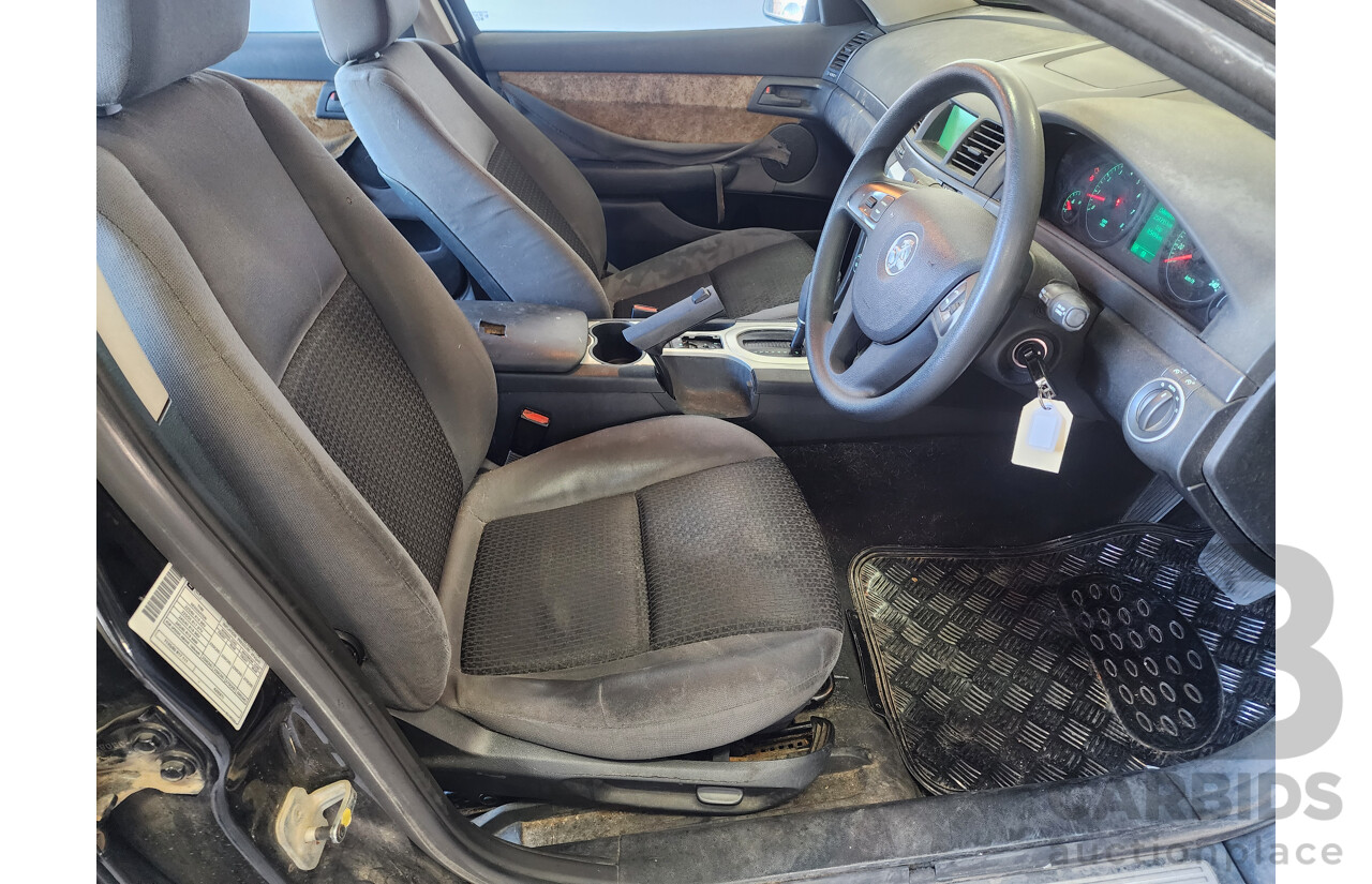 10/2007 Holden Commodore Omega VE 4d Sedan Black 3.6L