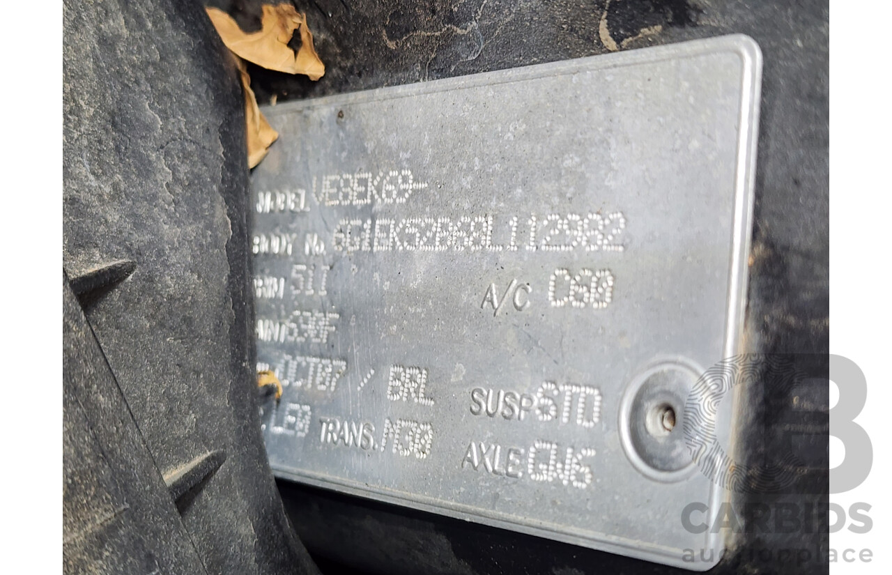 10/2007 Holden Commodore Omega VE 4d Sedan Black 3.6L