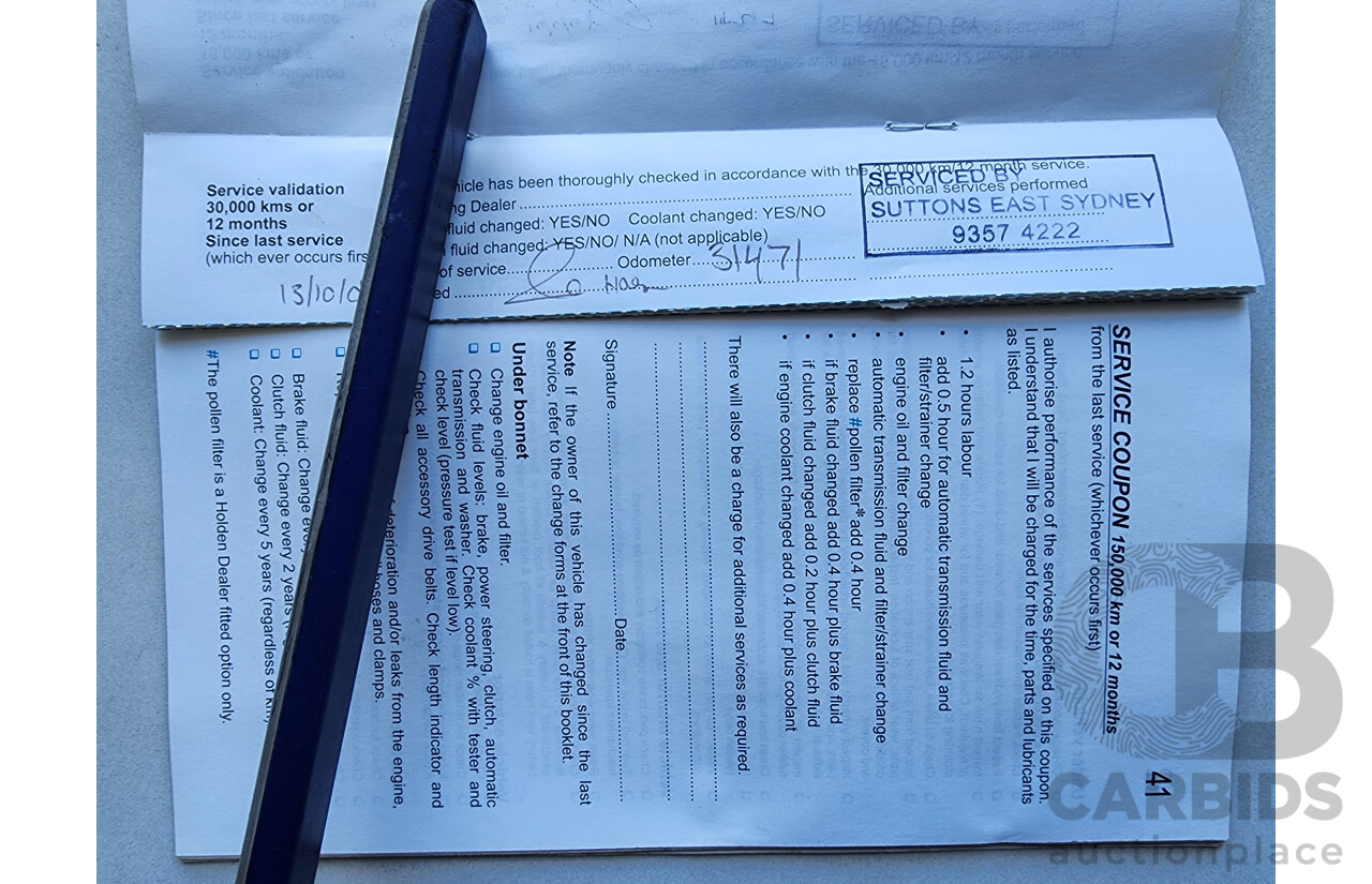 10/2007 Holden Commodore Omega VE 4d Sedan Black 3.6L