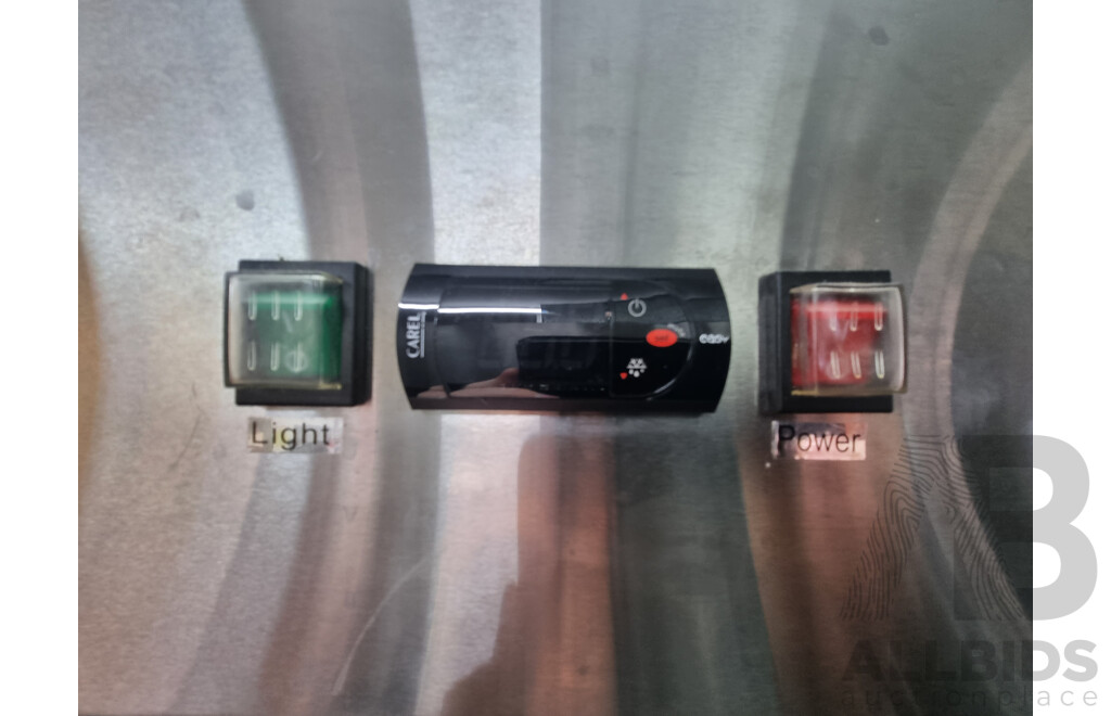 Quipwell Commercial 2 Door 1300L Glass Door Fridge