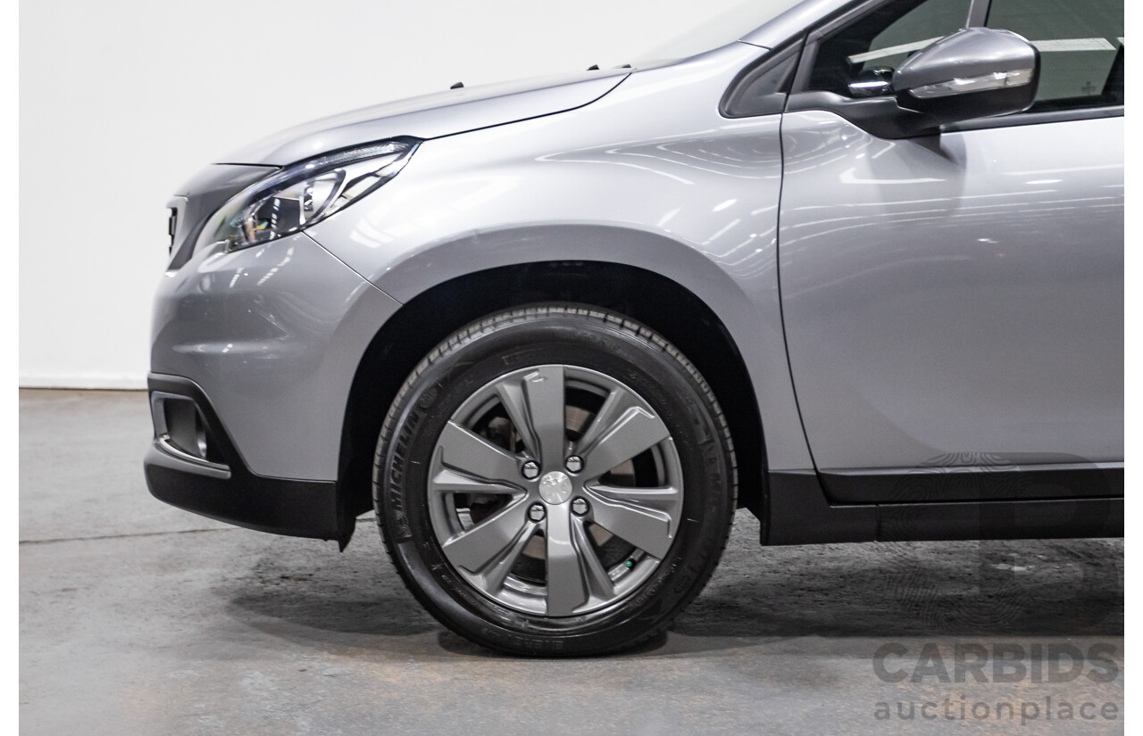 10/2018 Peugeot 2008 Active MY18.5 A94 4d Wagon Artense Grey Metallic Turbo 1.2L