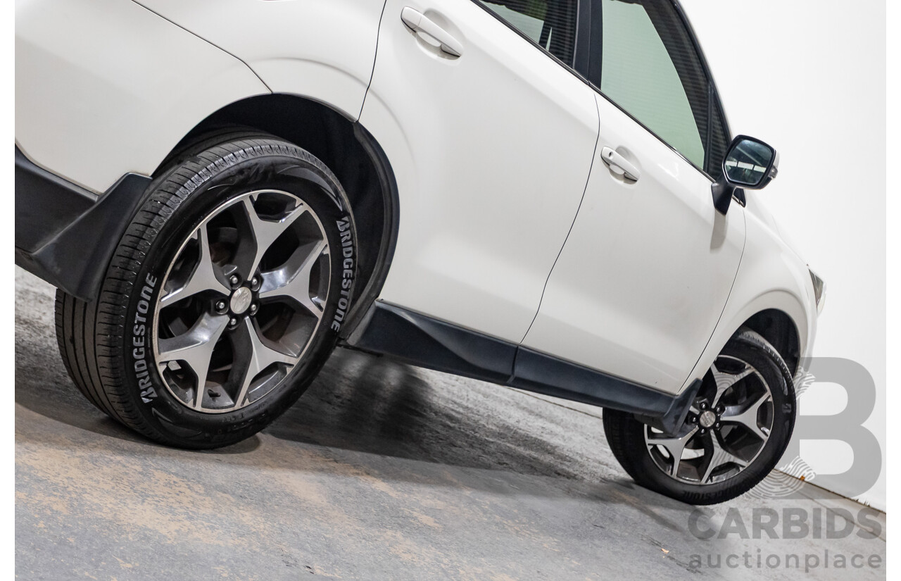 12/2015 Subaru Forester 2.5i-S (AWD) S4 MY15 4d Wagon Crystal White Pearl 2.5L