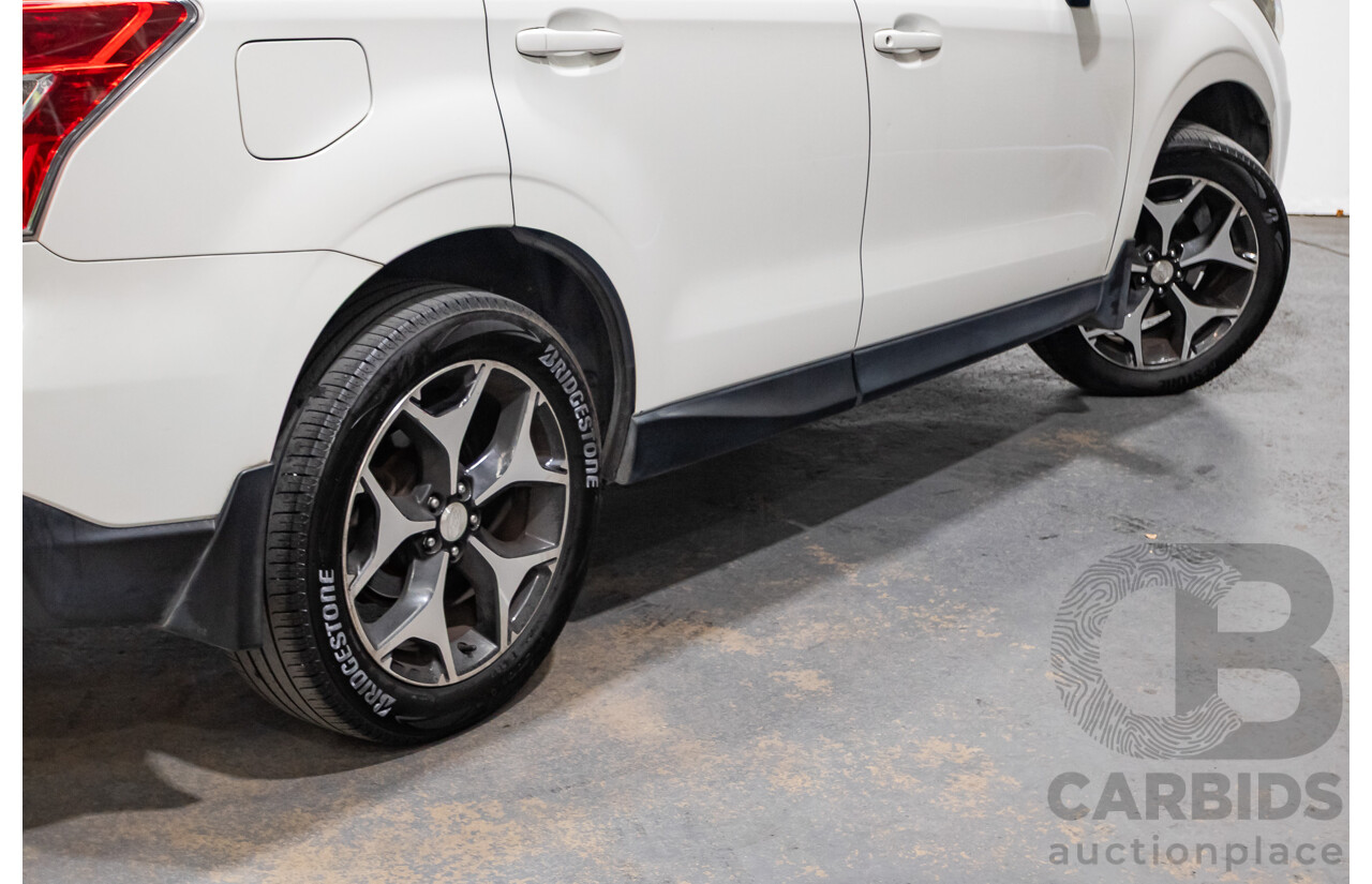 12/2015 Subaru Forester 2.5i-S (AWD) S4 MY15 4d Wagon Crystal White Pearl 2.5L