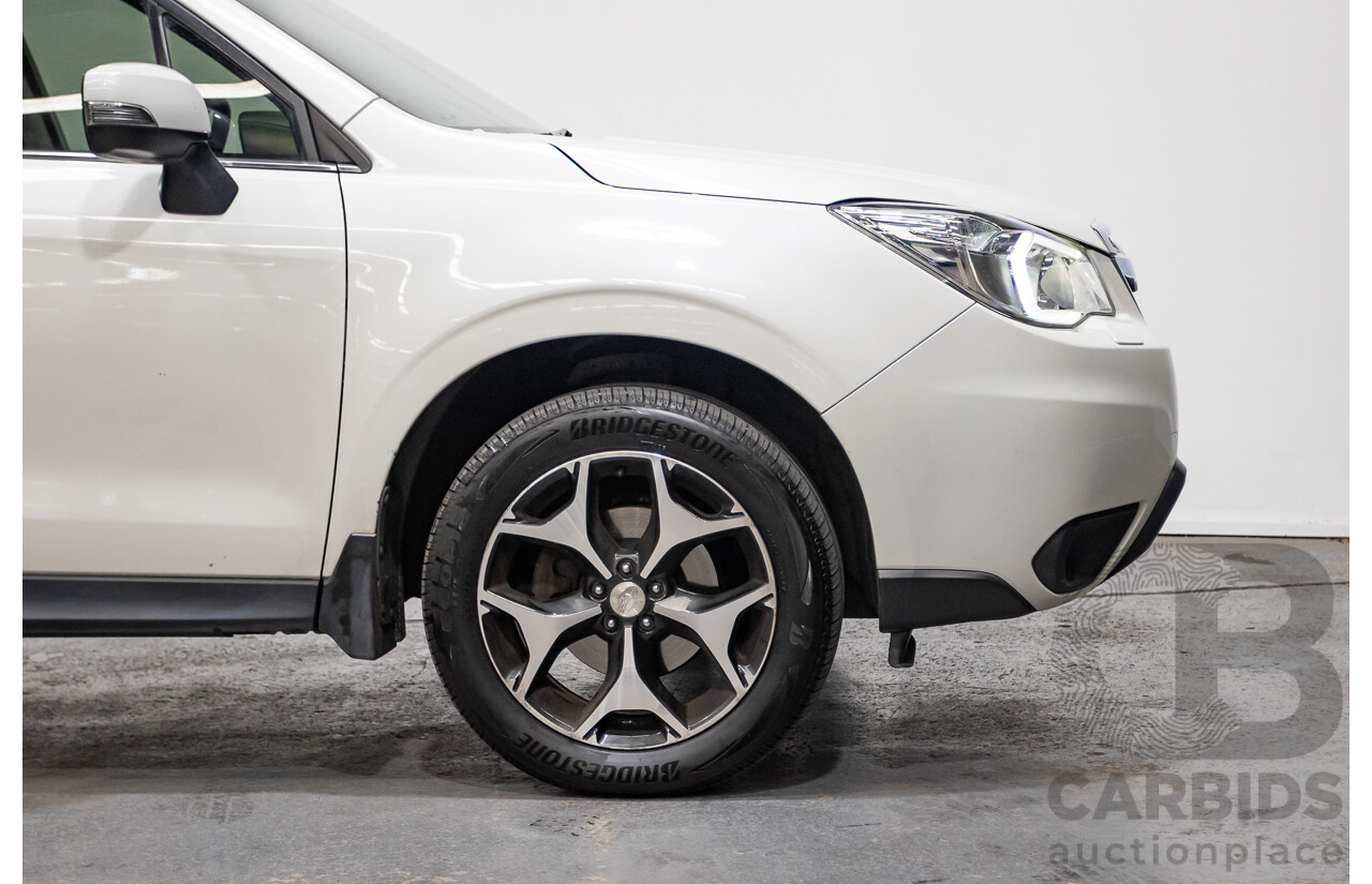 12/2015 Subaru Forester 2.5i-S (AWD) S4 MY15 4d Wagon Crystal White Pearl 2.5L