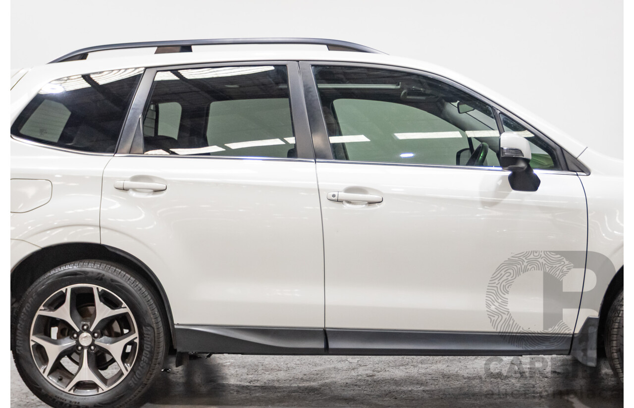 12/2015 Subaru Forester 2.5i-S (AWD) S4 MY15 4d Wagon Crystal White Pearl 2.5L