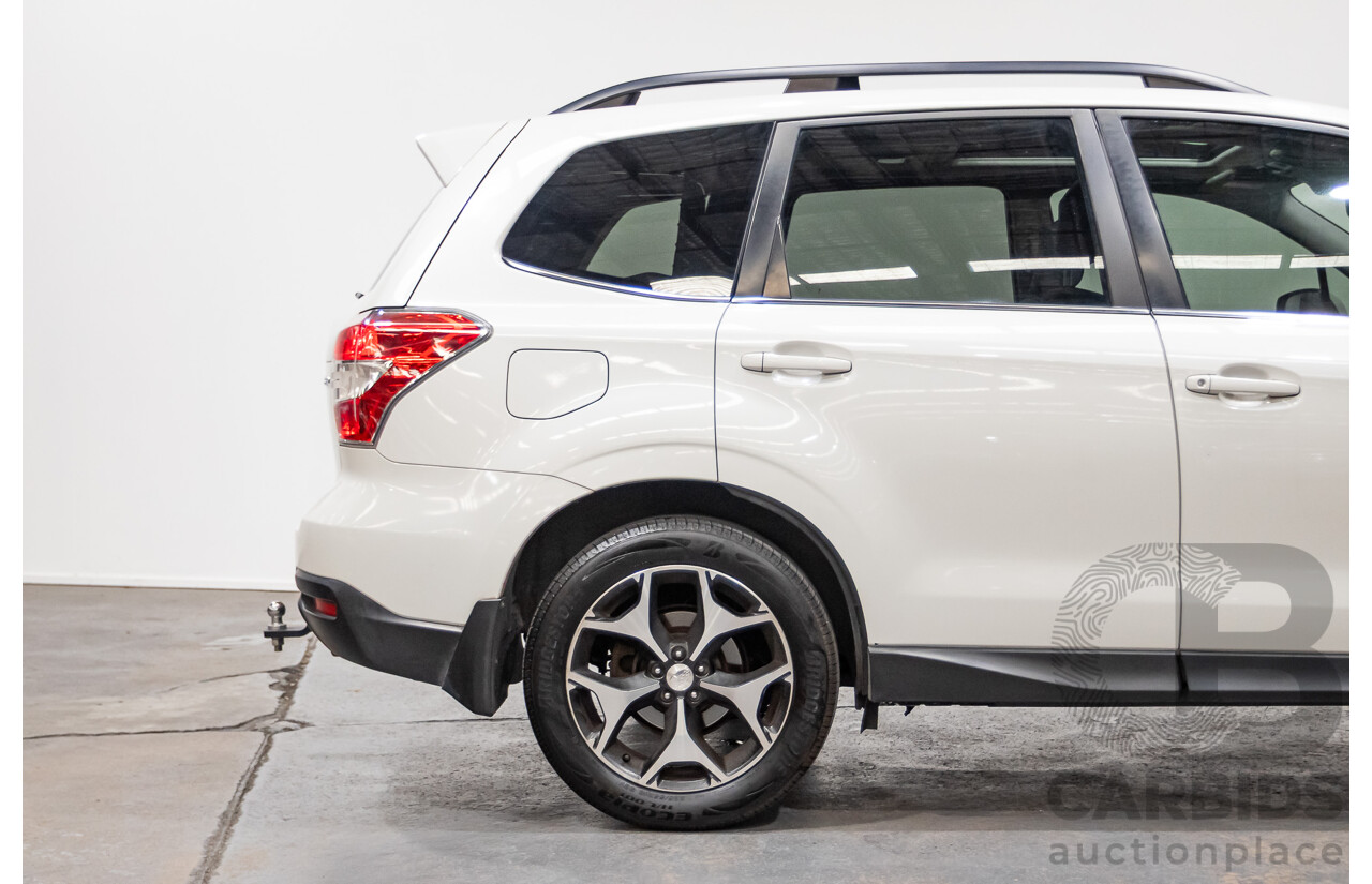 12/2015 Subaru Forester 2.5i-S (AWD) S4 MY15 4d Wagon Crystal White Pearl 2.5L