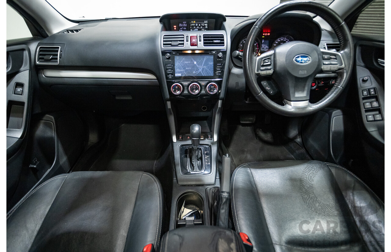 12/2015 Subaru Forester 2.5i-S (AWD) S4 MY15 4d Wagon Crystal White Pearl 2.5L