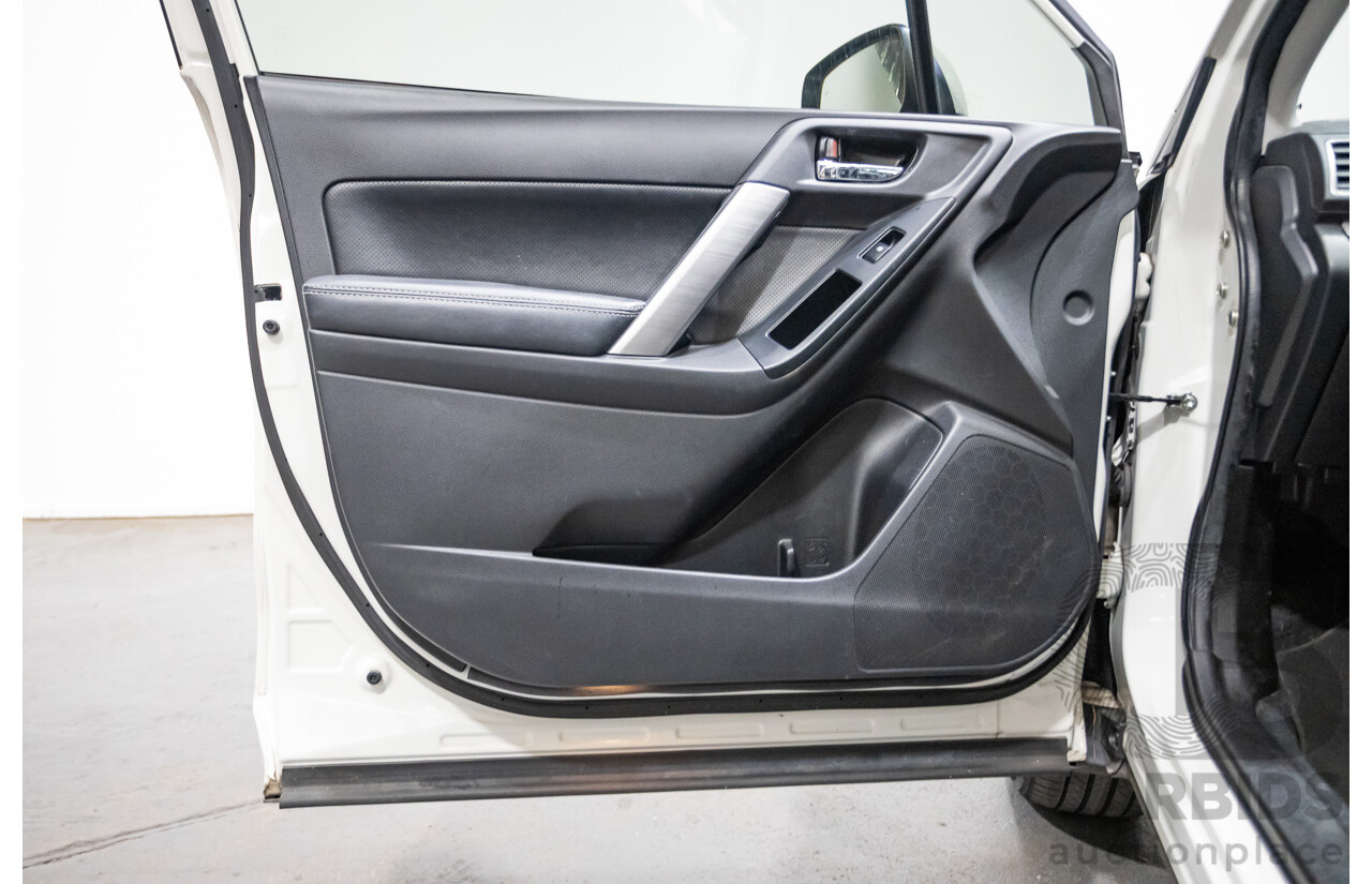 12/2015 Subaru Forester 2.5i-S (AWD) S4 MY15 4d Wagon Crystal White Pearl 2.5L