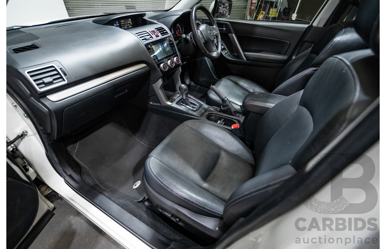 12/2015 Subaru Forester 2.5i-S (AWD) S4 MY15 4d Wagon Crystal White Pearl 2.5L