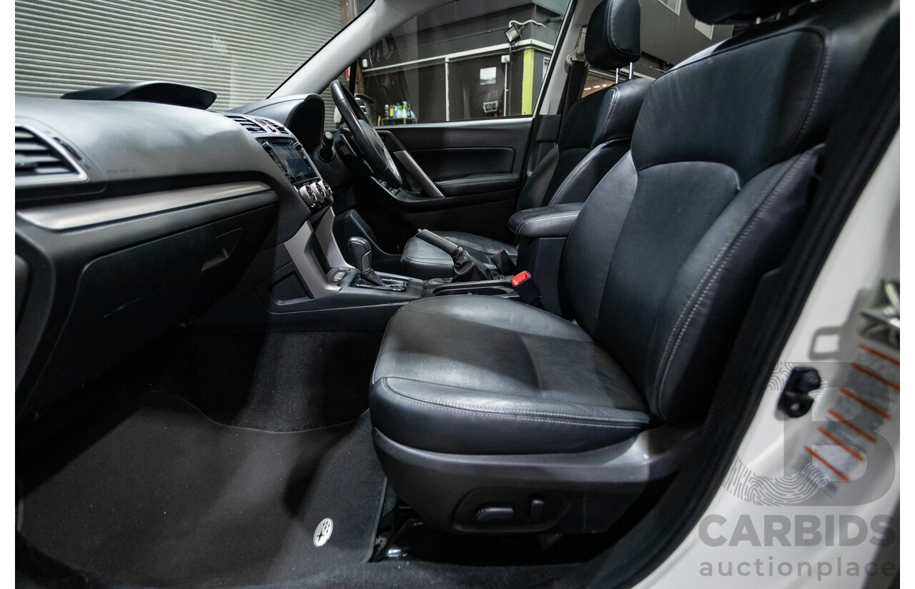 12/2015 Subaru Forester 2.5i-S (AWD) S4 MY15 4d Wagon Crystal White Pearl 2.5L