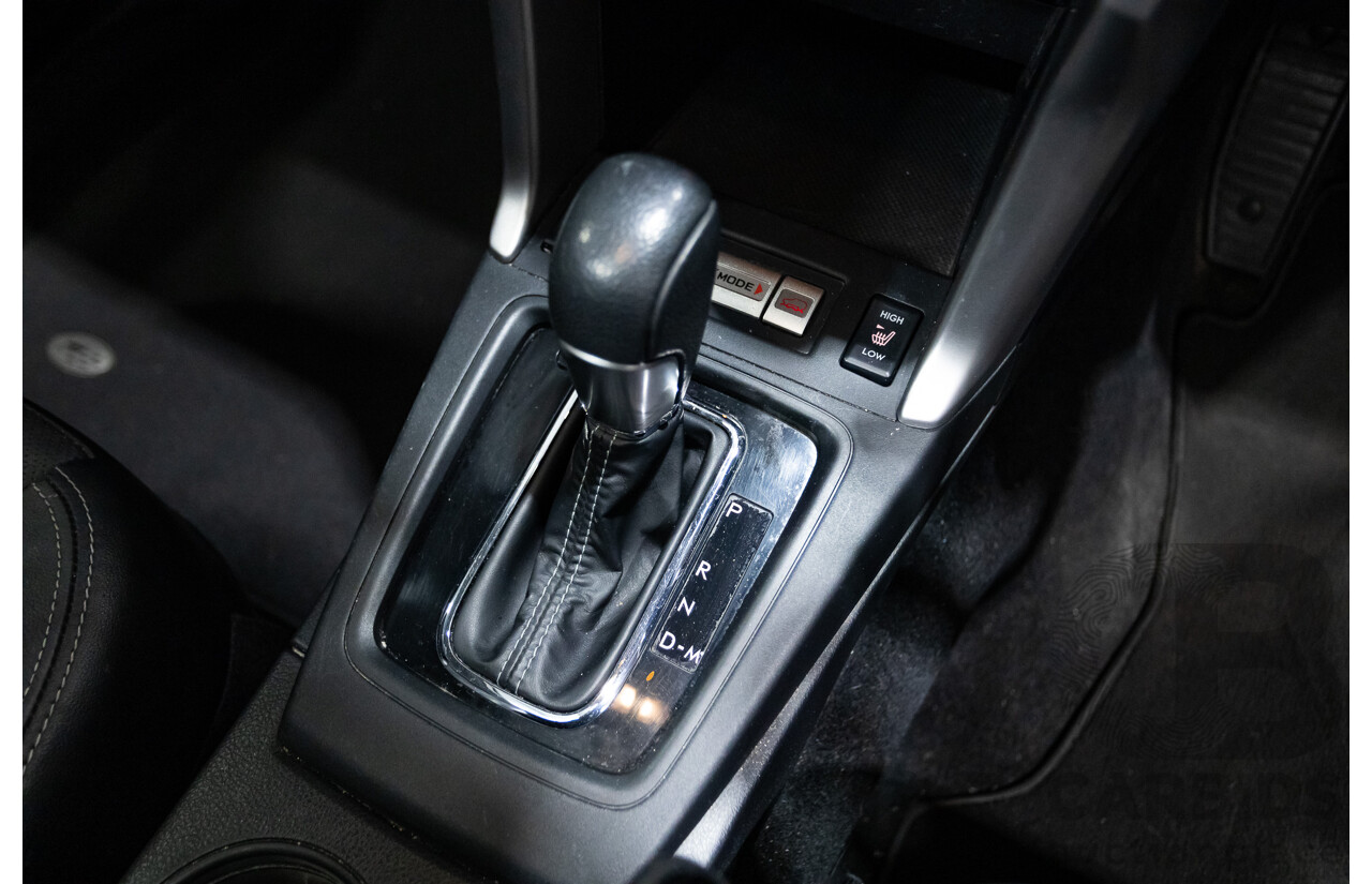 12/2015 Subaru Forester 2.5i-S (AWD) S4 MY15 4d Wagon Crystal White Pearl 2.5L