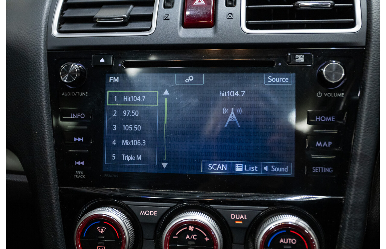 12/2015 Subaru Forester 2.5i-S (AWD) S4 MY15 4d Wagon Crystal White Pearl 2.5L