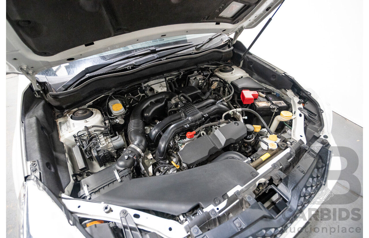 12/2015 Subaru Forester 2.5i-S (AWD) S4 MY15 4d Wagon Crystal White Pearl 2.5L